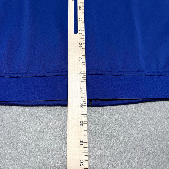 Texas Rangers Jacket Mens Medium Royal Blue MLB Full Zip Embroidered Logo NIKE - Picture 12 of 14